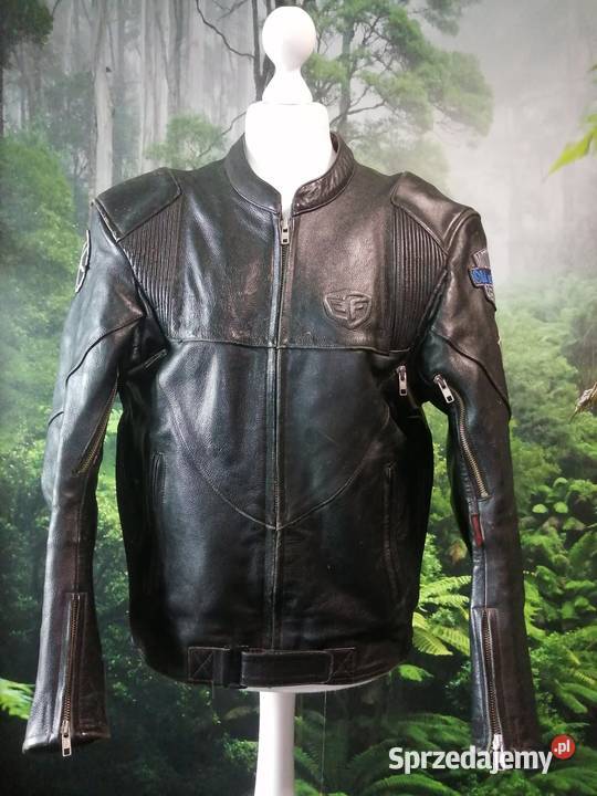 Kurtka motocyklowa męska BF skóra retro cafe lubelskie Biała Podlaska sprzedam