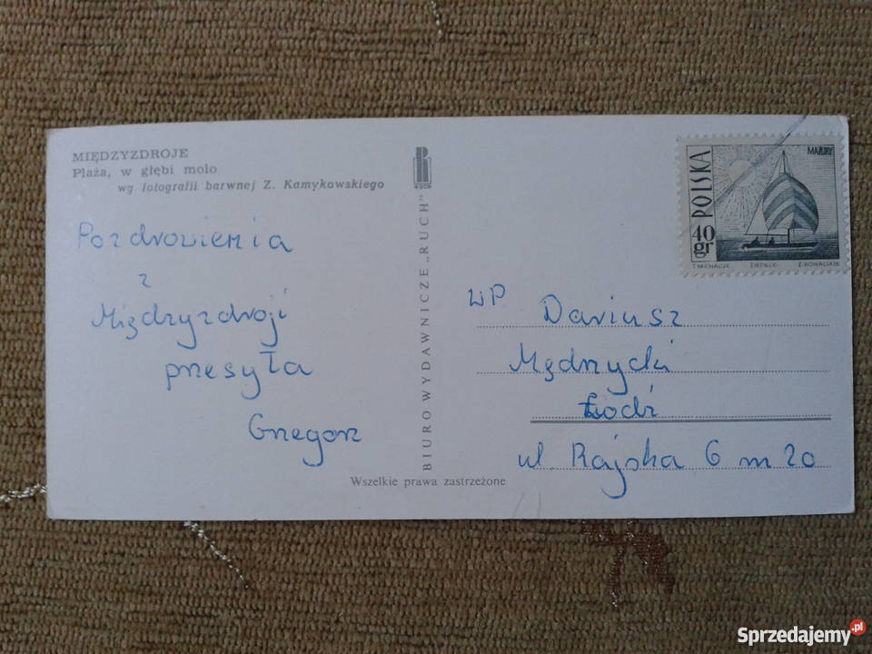 PLAŻA I MOLO W MIĘDZYZDROJACH Piszczac