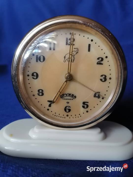 Zegarek z budzikiem Drużba CCCP Sosnowiec