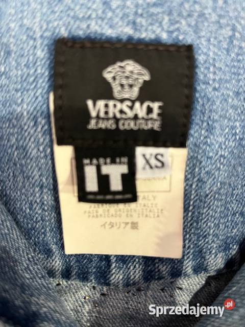Versace Jeans Couture katana jeansowa bawełna Choszczno