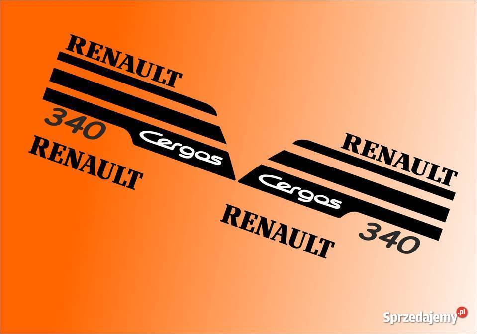 naklejki renault cergos 340 Jeżewo