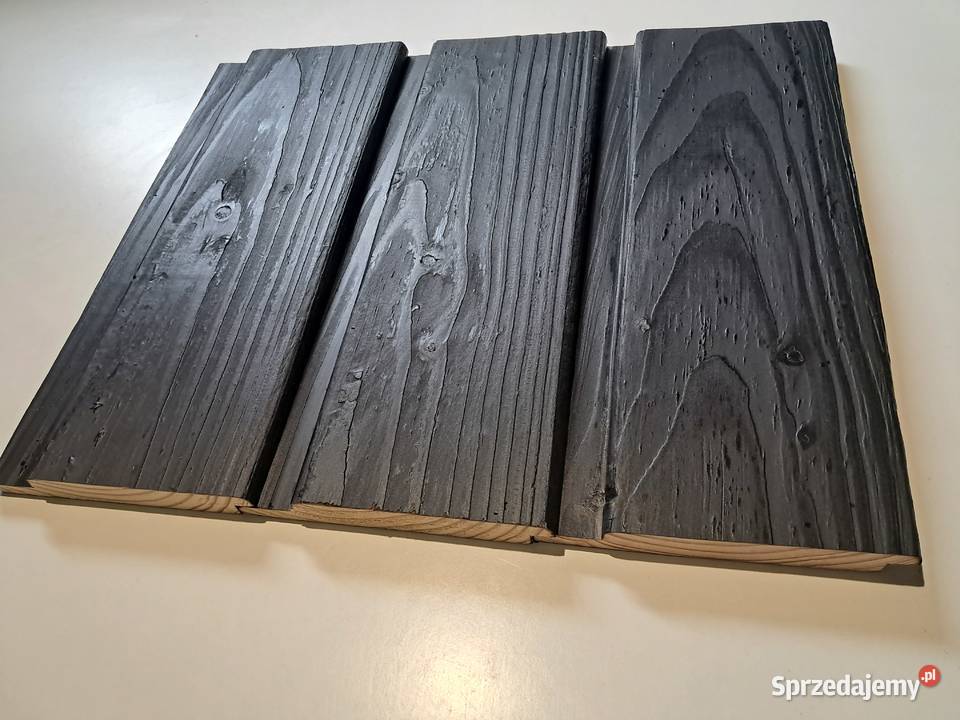 Deska szczotkowana malowana modrzewiowa na Biskupice