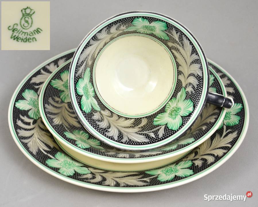 Zestaw śniadaniowy Seltmann Weiden Niemcy 192446 Bronisze