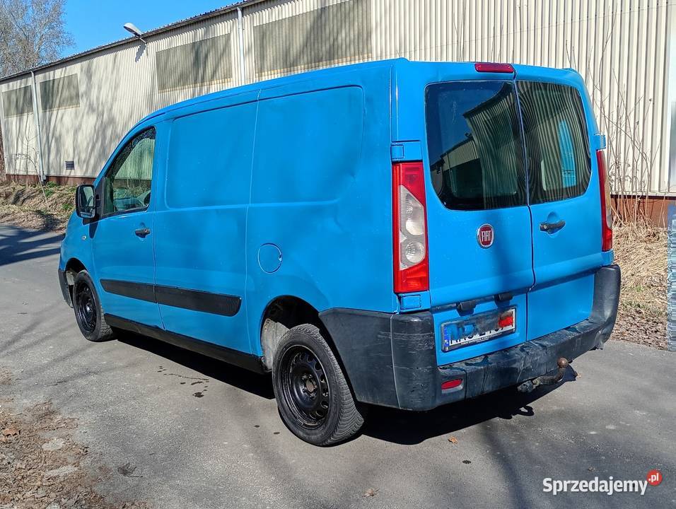 Fiat Scudo 16 HDI 2009r 3 osobowy Hak Hrubieszów sprzedam