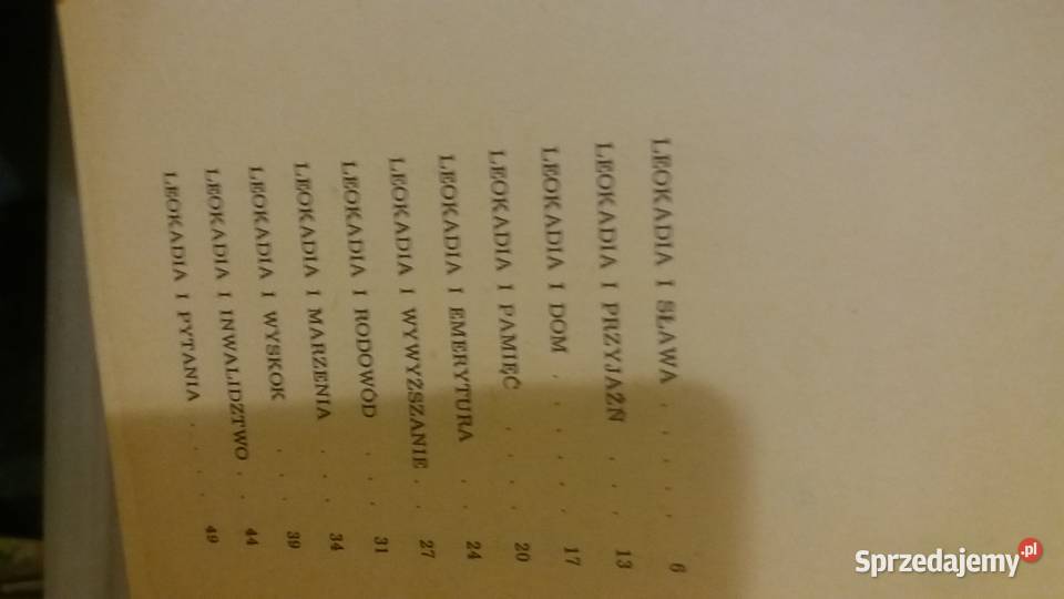 Wio Leokadio książki dziecięce ładnie wydane Warszawa