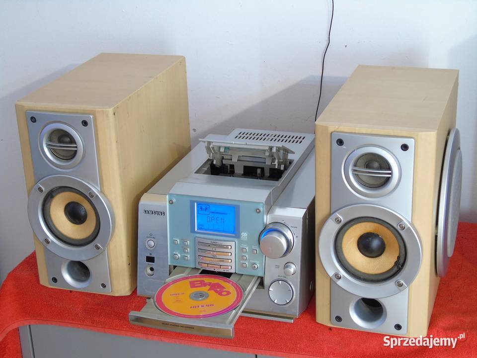 Wieża Samsung MMB9 kolumny CD AUX radio RDS Jasło