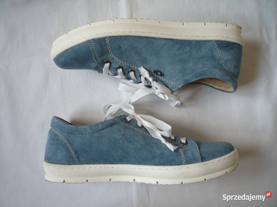 QUAZI r 39 dł 255 Sneakersy Półbuty Skóra zamsz Szczecin