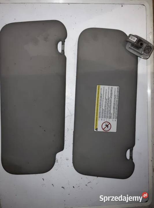 osłona przeciwsłoneczna komplet prawa i lewa Ostrów Wielkopolski