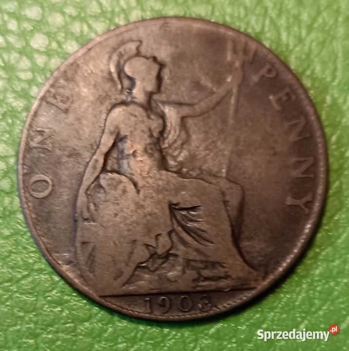 Moneta Medal One Penny 903 1 Pens WIELKA Sosnowiec