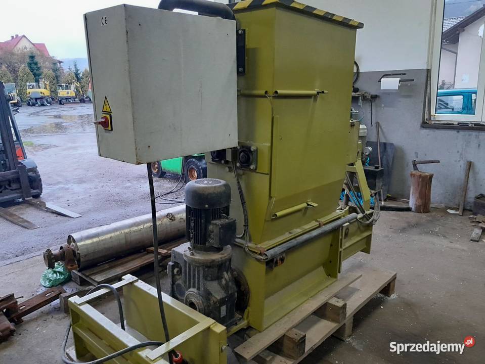 Greenmax EPSC50 maszyna brykieciarka niszczarka małopolskie Maków Podhalański