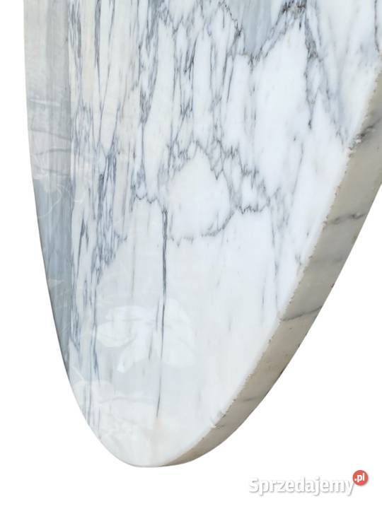 Okrągły blat marmurowy 135 250 mm Gryfice