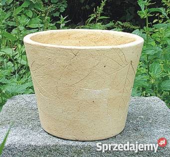 Ceramiczna donica ogrodowa 24 x 24 mrozoodporna Jelenia Góra