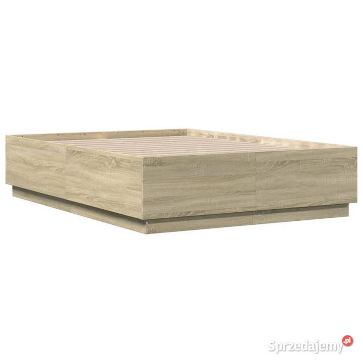 Rama łóżka z LED dąb sonoma 140x190 WM3209641 Warszawa