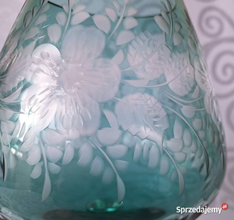 Kielich duże szkło kryształowe dwuwarstwowe Porcelana i szkło sprzedam