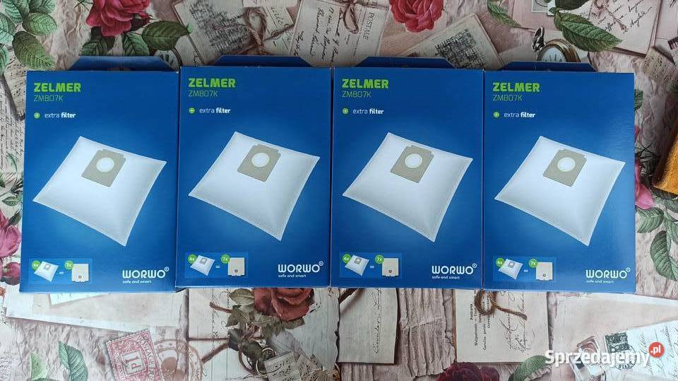 Worki z mikrowłókna do odkuraczy Zelmer ZMB07K Pozostałe sprzedam