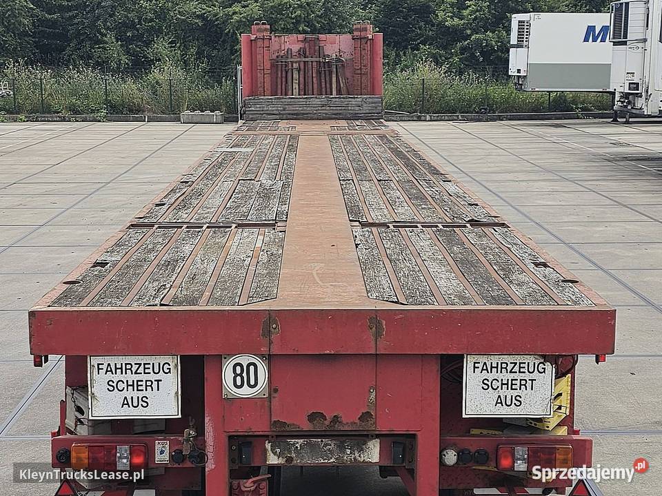 Nooteboom OVB6504V niskopodwoziowa 1998 więcej niż 2 Przyczepy i naczepy sprzedam