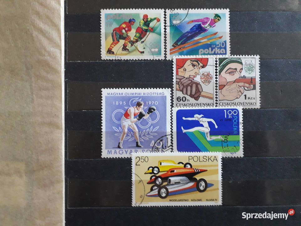 znaczki pocztowe sport Kraków sprzedam