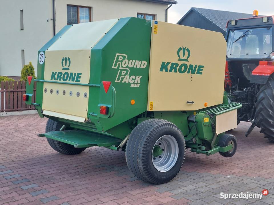 Prasa rolująca Krone 1250 siatka Zbuczyn