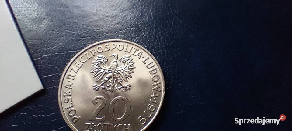 Stare monety 20 złotych 1979 Dziecka Polska Lesko