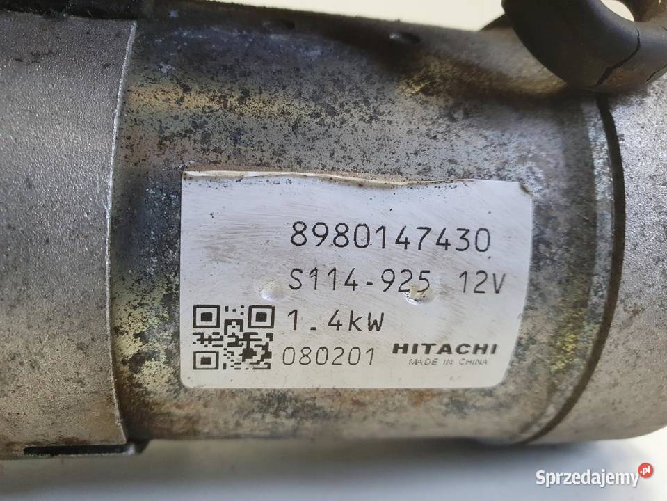 Opel Zafira B Astra J 17 CDTI ROZRUSZNIK Hitachi Janów