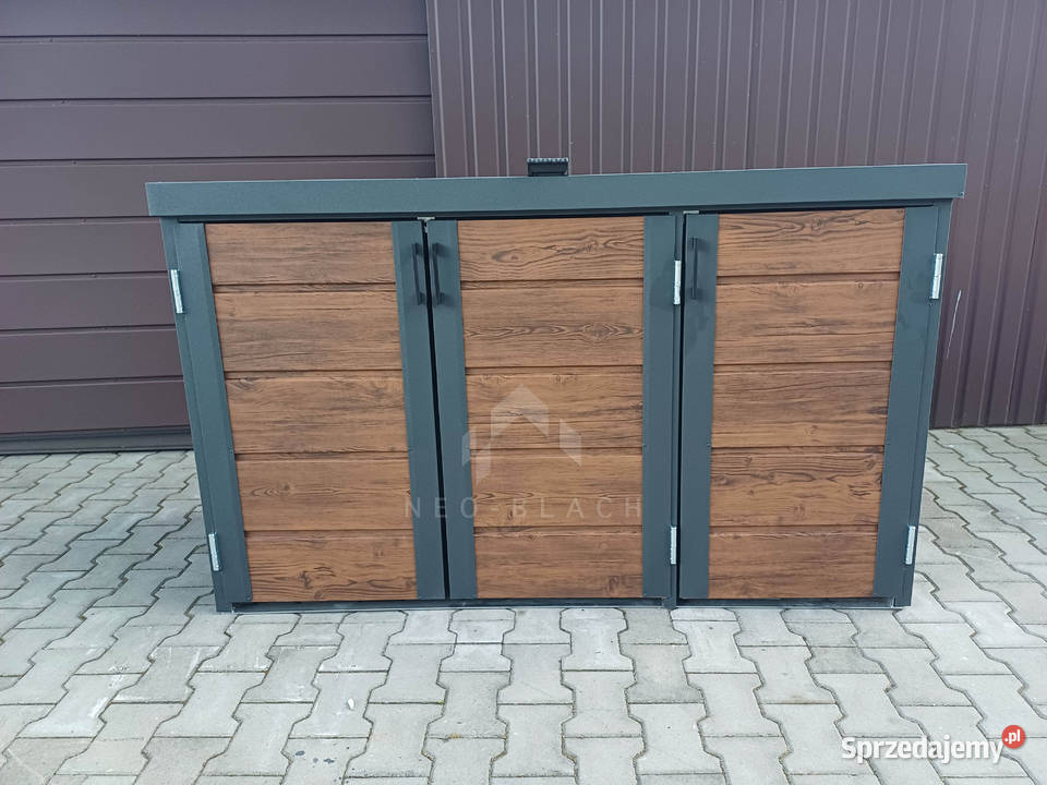 Zabudowa koszy na śmieci wiata śmietnikowa sprzedam