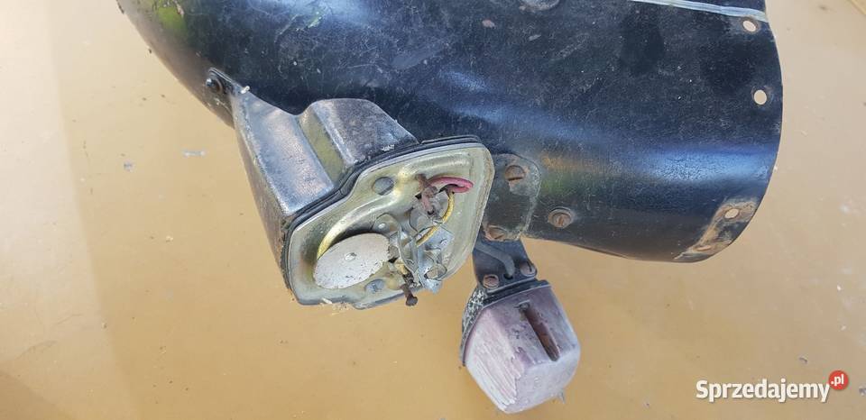 Błotnik tylny Dniepr z mocowaniem lampy i do Błotniki motocyklowe małopolskie Głębowice