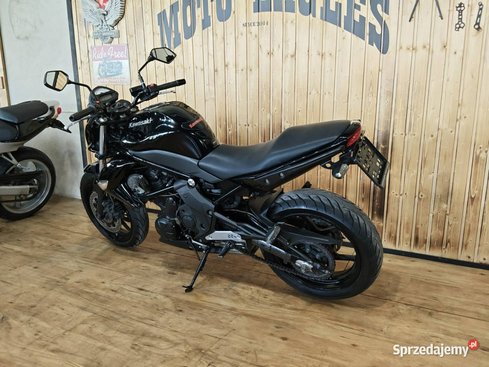 Kawasaki ER Piękny Motocykl KAWASAKI ER6n naked Stare Miasto