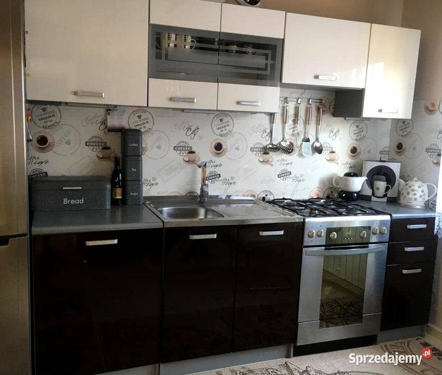 Solidne MEBLE Kuchenne na WYSOKI Połysk kuchenka Kluczbork