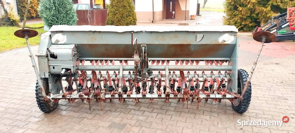 Siewnik Poznaniak 270 stan nowy typ grabki Skaryszew