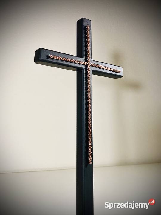 Krucyfiks krzyż stojący nowoczesny pasyjka Warszawa