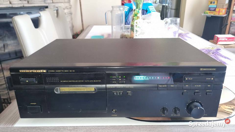 Magnetofon kasetowy Marantz SD40 Dolby B C MPX Warta