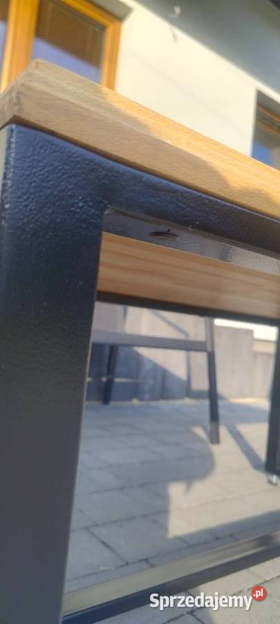 Stolik kawowy Premium ława buk loft industrial 60cm Zwoleń