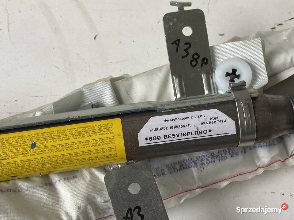 Poduszka Kurtyna Audi A3 8P Lewa Prawa sprzedam