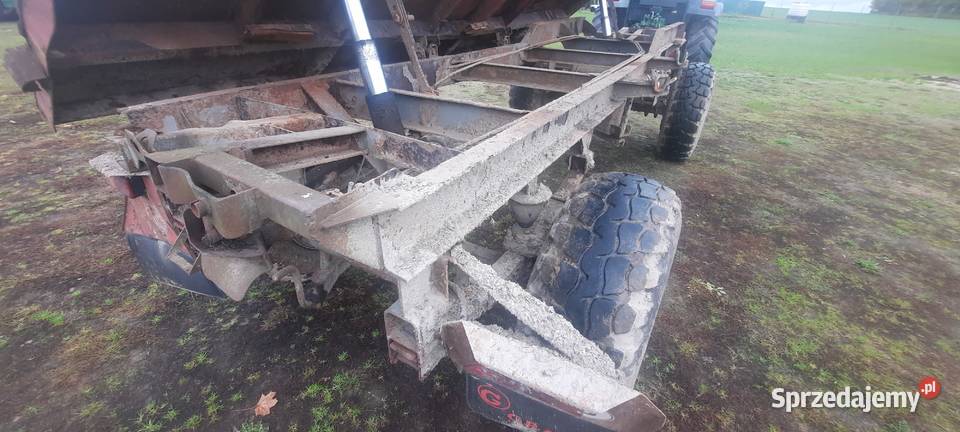 Przyczepa wywrotka HW 8011 ifa HL hlka rama Jastrowie