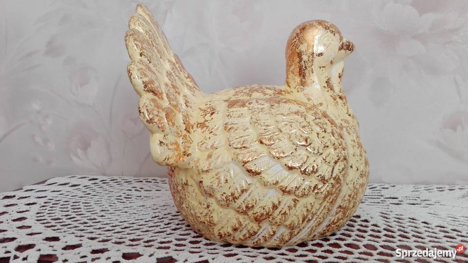 Indyk ptak figura z porcelany podlaskie Białystok