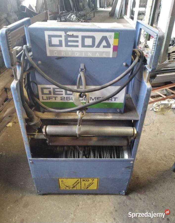 Winda dekarska wyciąg budowlany drabina dekarska Rzeszotary