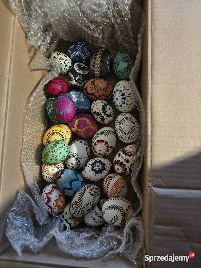 Pisanki kurze kacze i gęsie warmińsko-mazurskie Dubeninki