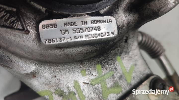 TURBINA TURBOSPRĘŻARKA Opel Astra J Insignia A osobowe świętokrzyskie Włoszczowa
