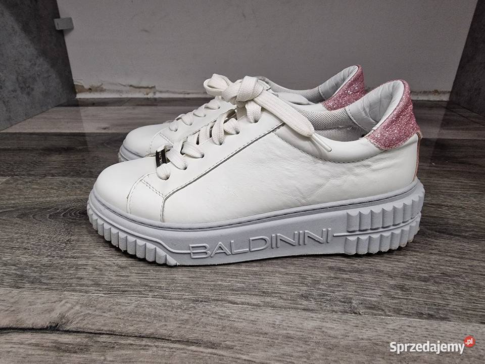 Snekersy Baldinini 36 Białe śląskie