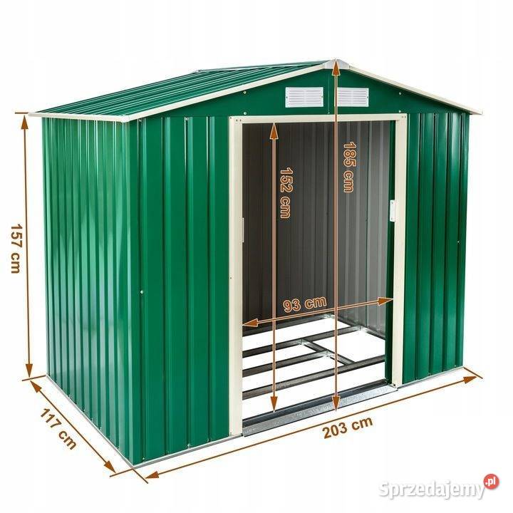 domek ogrodowy narzedziowy blaszak magazyn Zamość