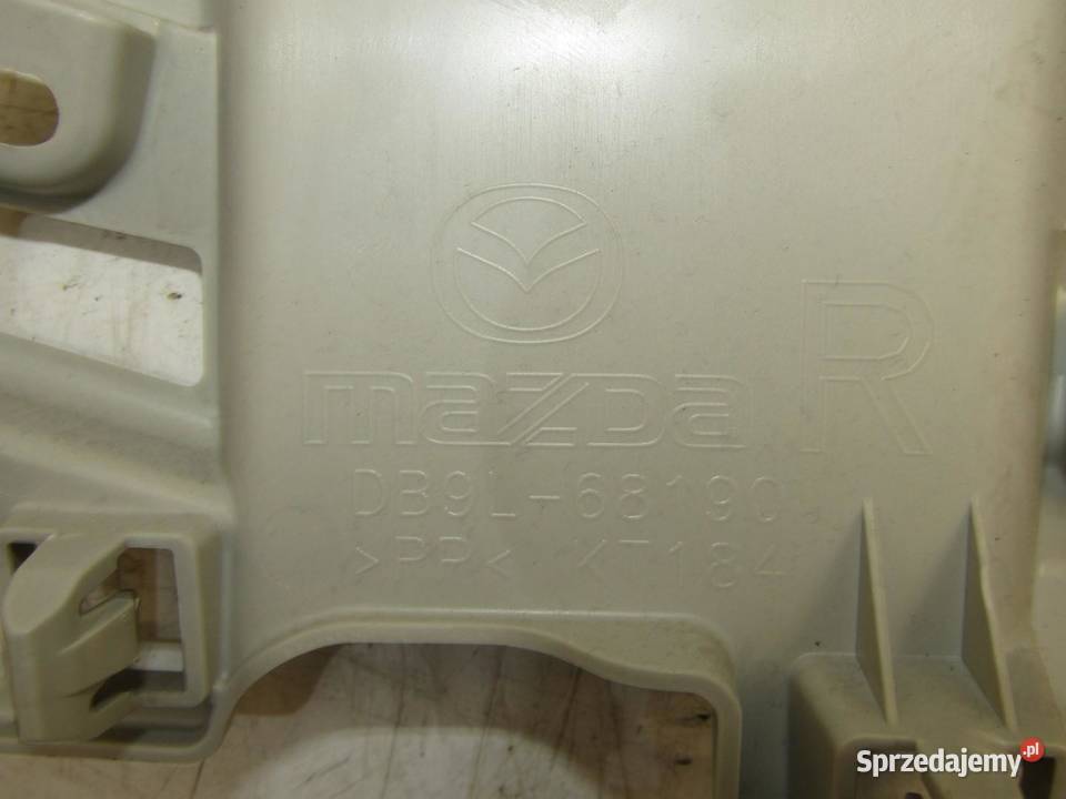 OSŁONA SŁUPKA PRAWA POSZYCIE SŁUPKA PRAWE MAZDA