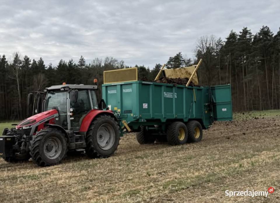 Rozrzutnik obornika 12 ton Camara AgroMiR