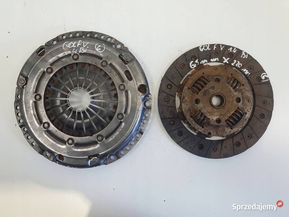 SPRZĘGŁO VW Golf V 14 TSi TARCZA DOCISK Chełm