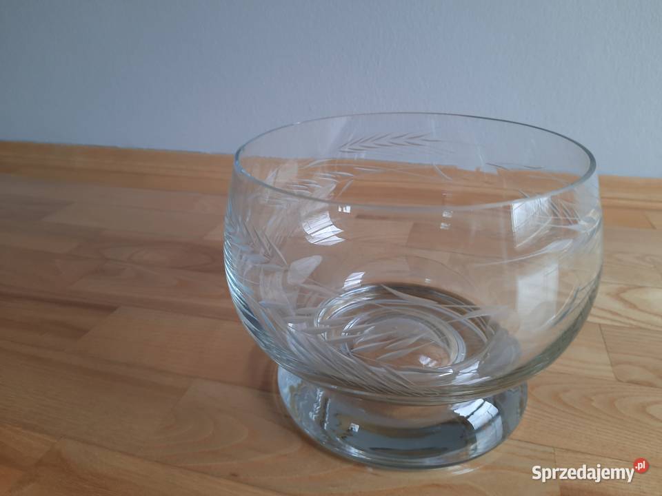 Salaterka szklana Wyposażenie wnętrz Częstochowa