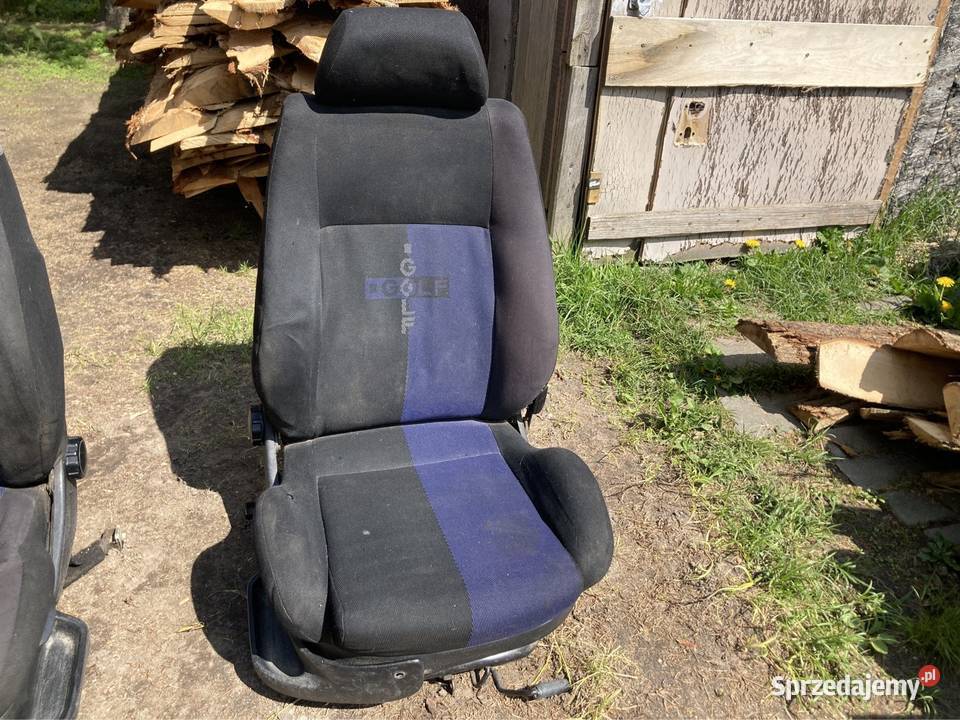 Fotele kubełkowe golf 3 bon jovi sprzedam