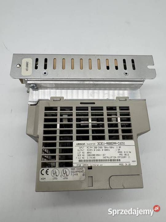 Omron 3G3EVAB002MACUES1 200W Inverter Warszawa