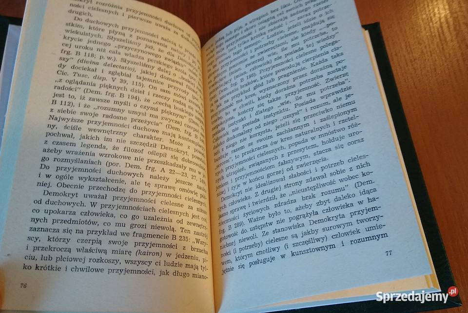 Etyka Demokryta i hedonizm Arystypa Adam Rok wydania 1960 Gdańsk