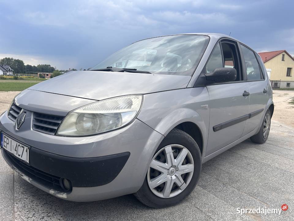 Renault Scenic 1.9 Diesel tanie autko na dojazdy do pracy 2004r