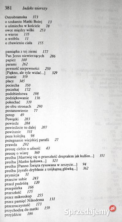 Nie przyszedłem pana nawracać Jan Twardowski Rok wydania 1997 lubelskie Chełm