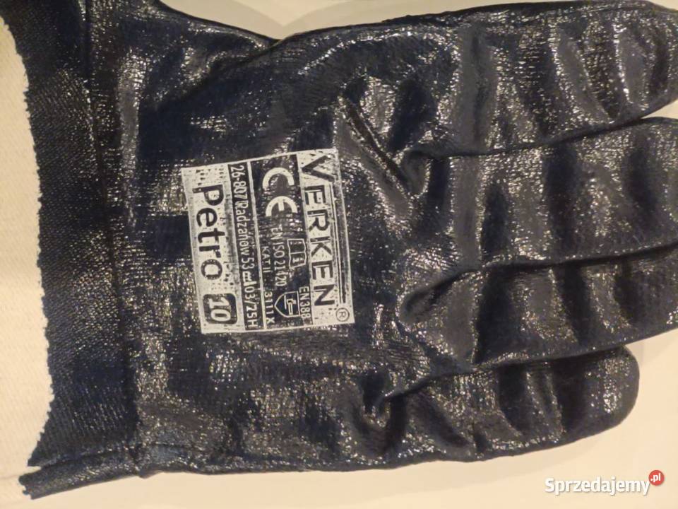 Rękawice robocze w pełni powlekane nitrylem Pozostałe Radom